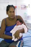 Aboriginal mother and baby