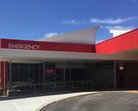 Exterior of the new Emergency Department at Harvey