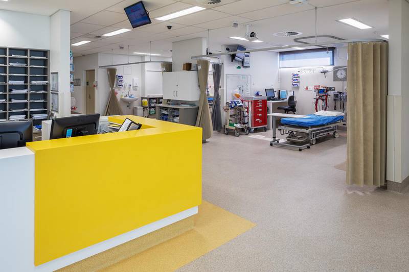Inside the Emergency Department.
