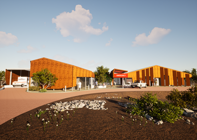 An artist's impression of the new Laverton Hospital