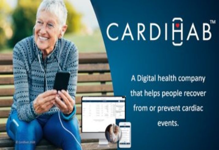 Cardihab SMART CR App allows cardiac patients to rehabilitate from home. 