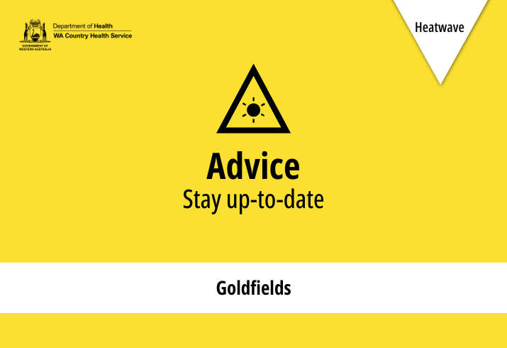 Advice heatwave Goldfields