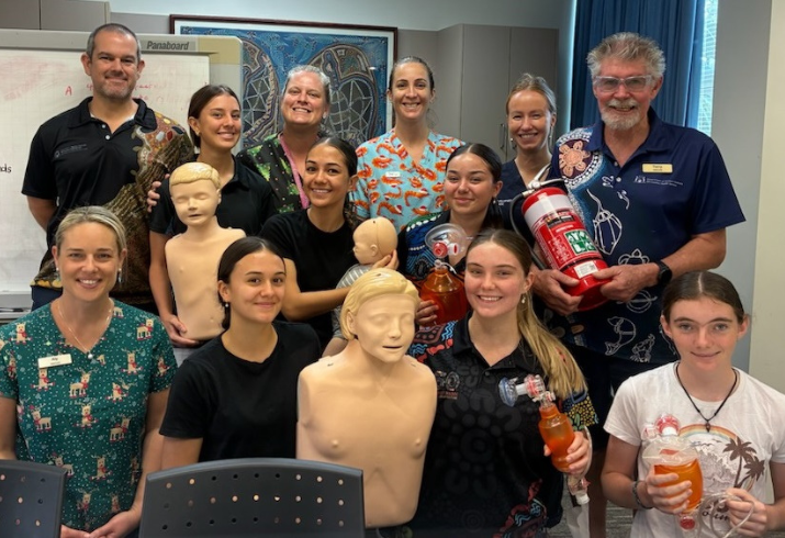 Broome work experience staff