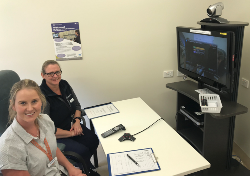 Esperance Health Campus Physiotherapists L-R: Kendall Foulds and Megan Luxton.