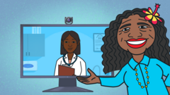 Mary G is the star of a new campaign to raise awareness of telehealth.