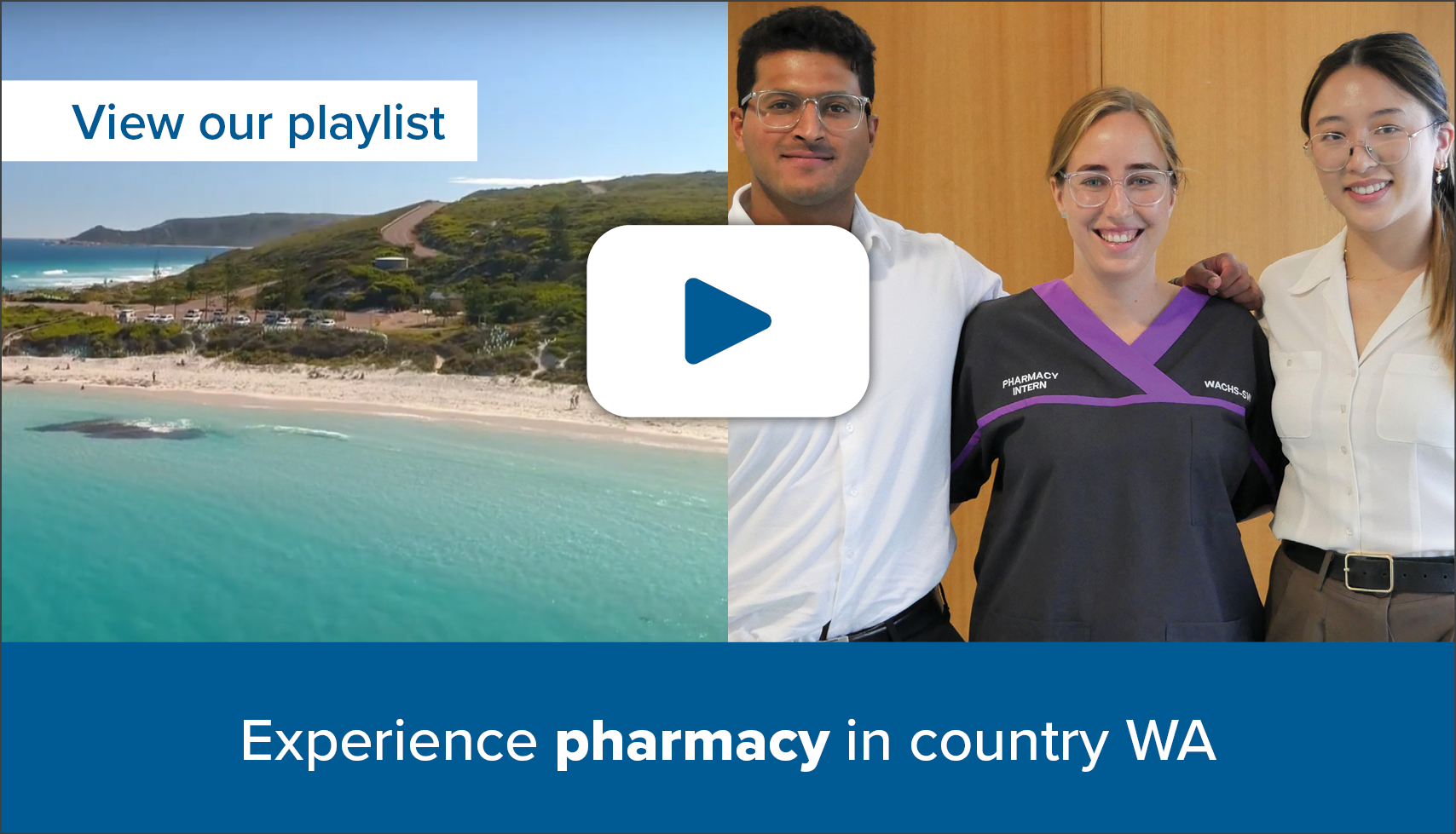 Experience pharmacy in country WA