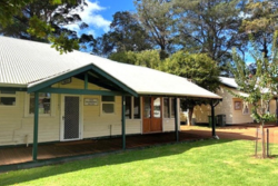 Photo of building entry.