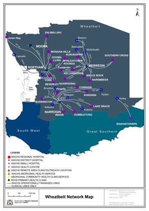 Wheatbelt Network Map